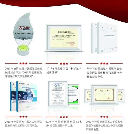 外星舱获得的荣誉 外星舱获得的荣誉